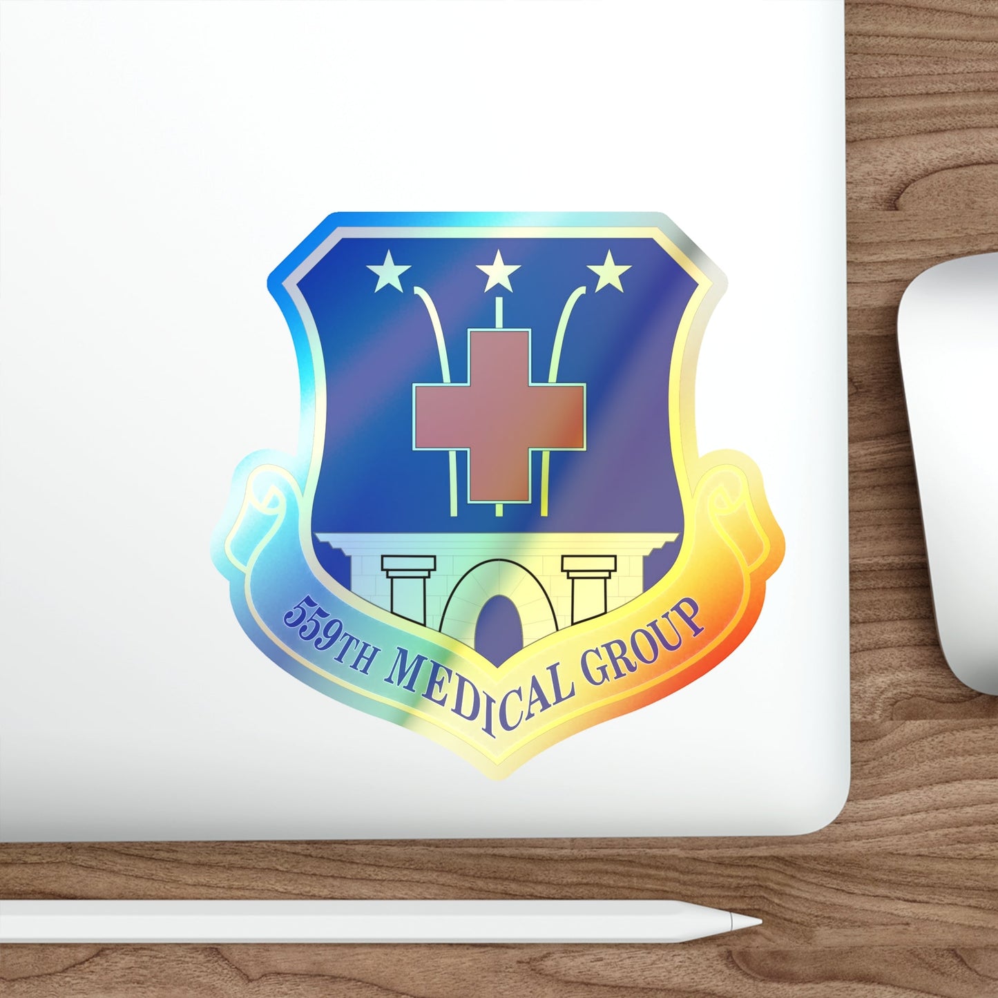 559th Medical Group (U.S. Air Force) Holographic STICKER Die-Cut Vinyl Decal-The Sticker Space