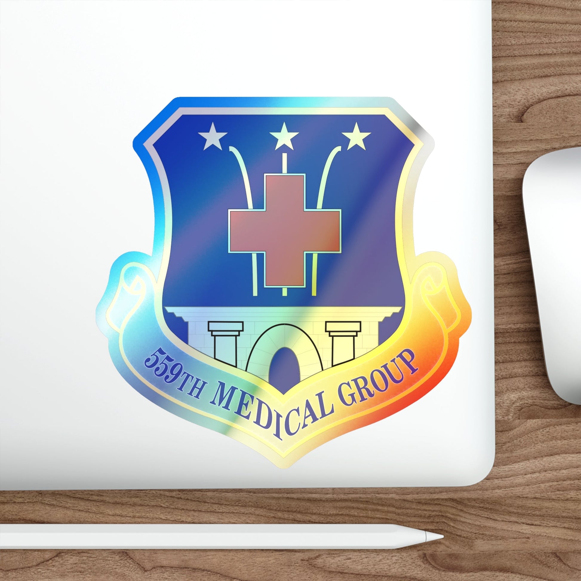 559th Medical Group (U.S. Air Force) Holographic STICKER Die-Cut Vinyl Decal-The Sticker Space