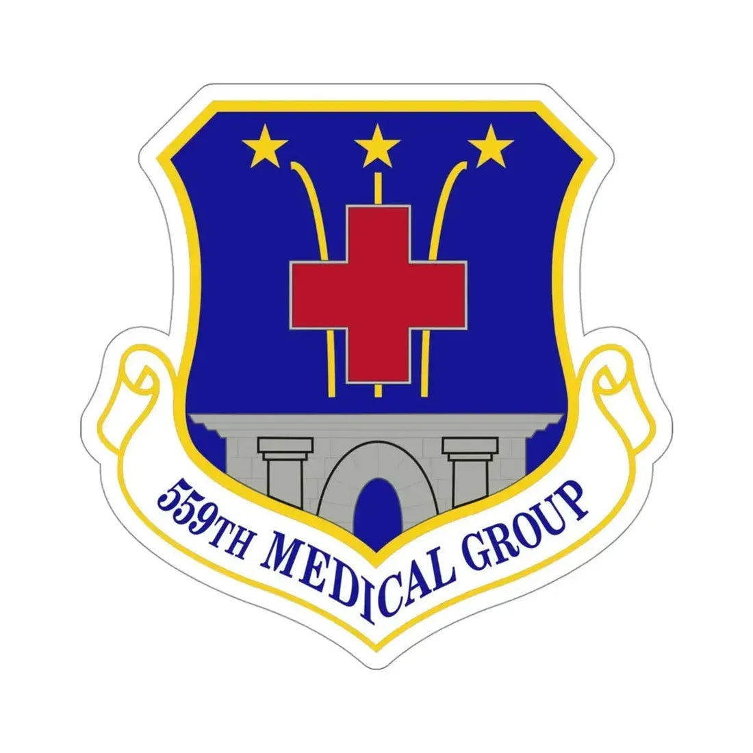 559th Medical Group (U.S. Air Force) STICKER Vinyl Die-Cut Decal 4 Inch - The Sticker Space