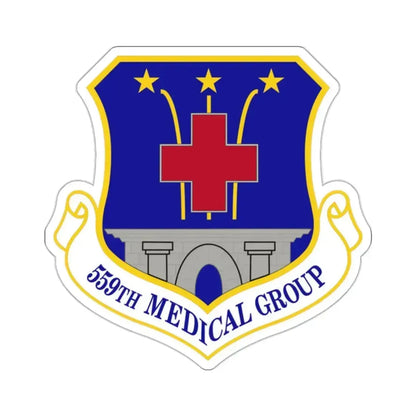 559th Medical Group (U.S. Air Force) STICKER Vinyl Kiss-Cut Decal 2 Inch White - The Sticker Space
