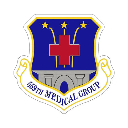559th Medical Group (U.S. Air Force) STICKER Vinyl Kiss-Cut Decal 6 Inch White - The Sticker Space