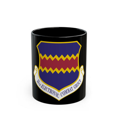 55th Electronic Combat Group (U.S. Air Force) Black Coffee Mug-11oz-The Sticker Space