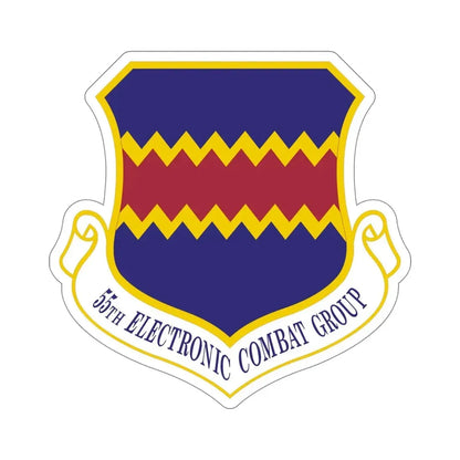 55th Electronic Combat Group (U.S. Air Force) STICKER Vinyl Die-Cut Decal - The Sticker Space