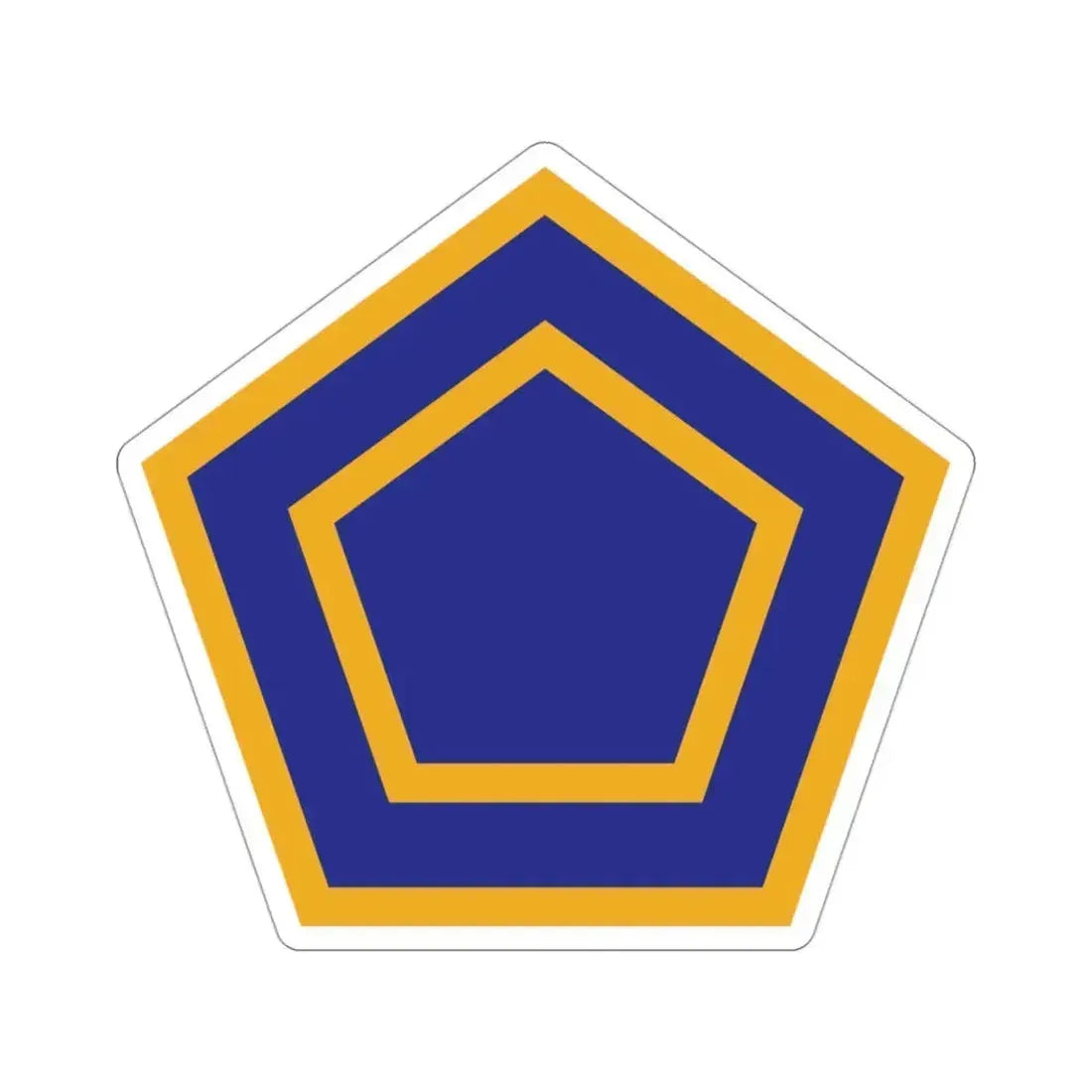 55th Infantry Division (U.S. Army) STICKER Vinyl Die-Cut Decal 3 Inch - The Sticker Space
