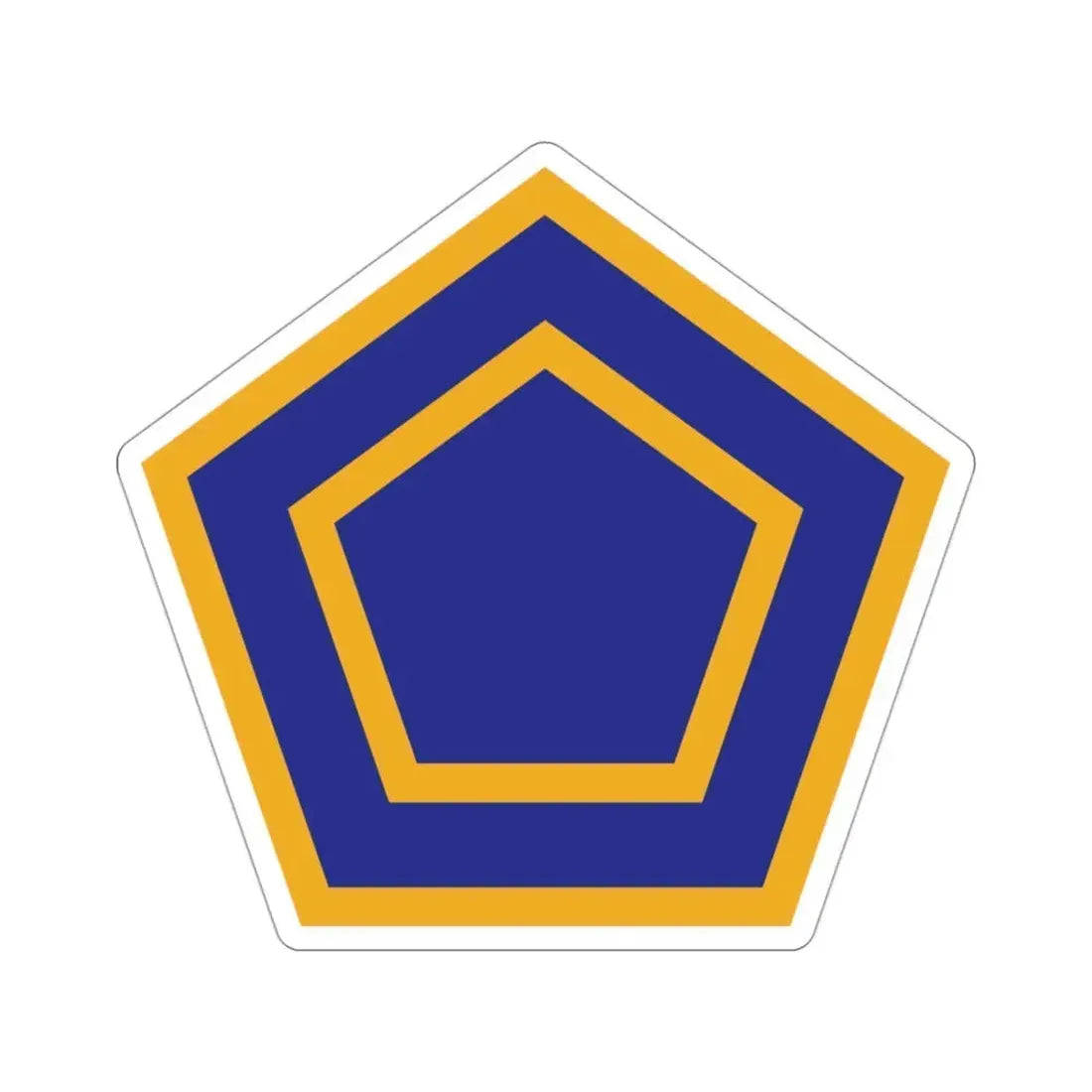 55th Infantry Division (U.S. Army) STICKER Vinyl Die-Cut Decal 3 Inch - The Sticker Space
