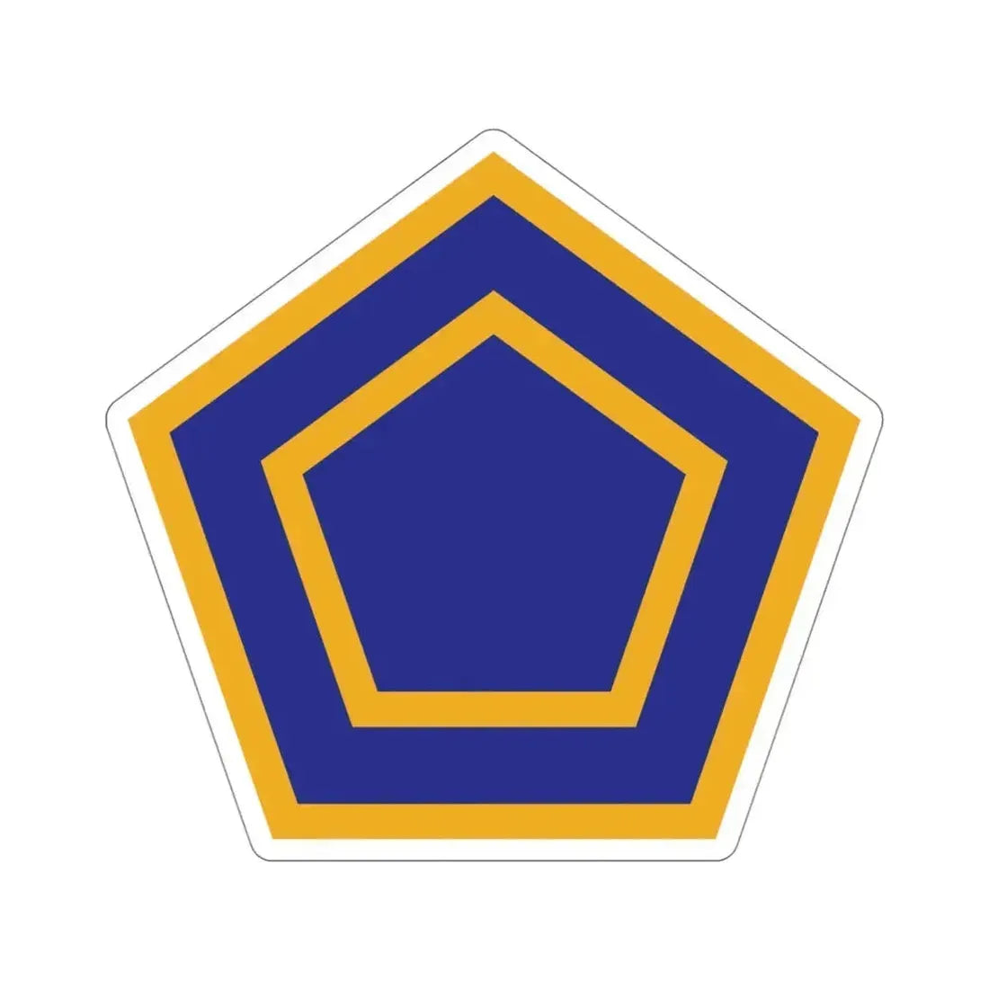 55th Infantry Division (U.S. Army) STICKER Vinyl Die-Cut Decal 4 Inch - The Sticker Space