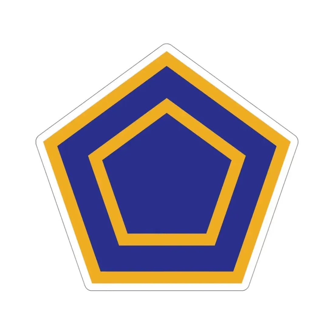 55th Infantry Division (U.S. Army) STICKER Vinyl Die-Cut Decal 4 Inch - The Sticker Space