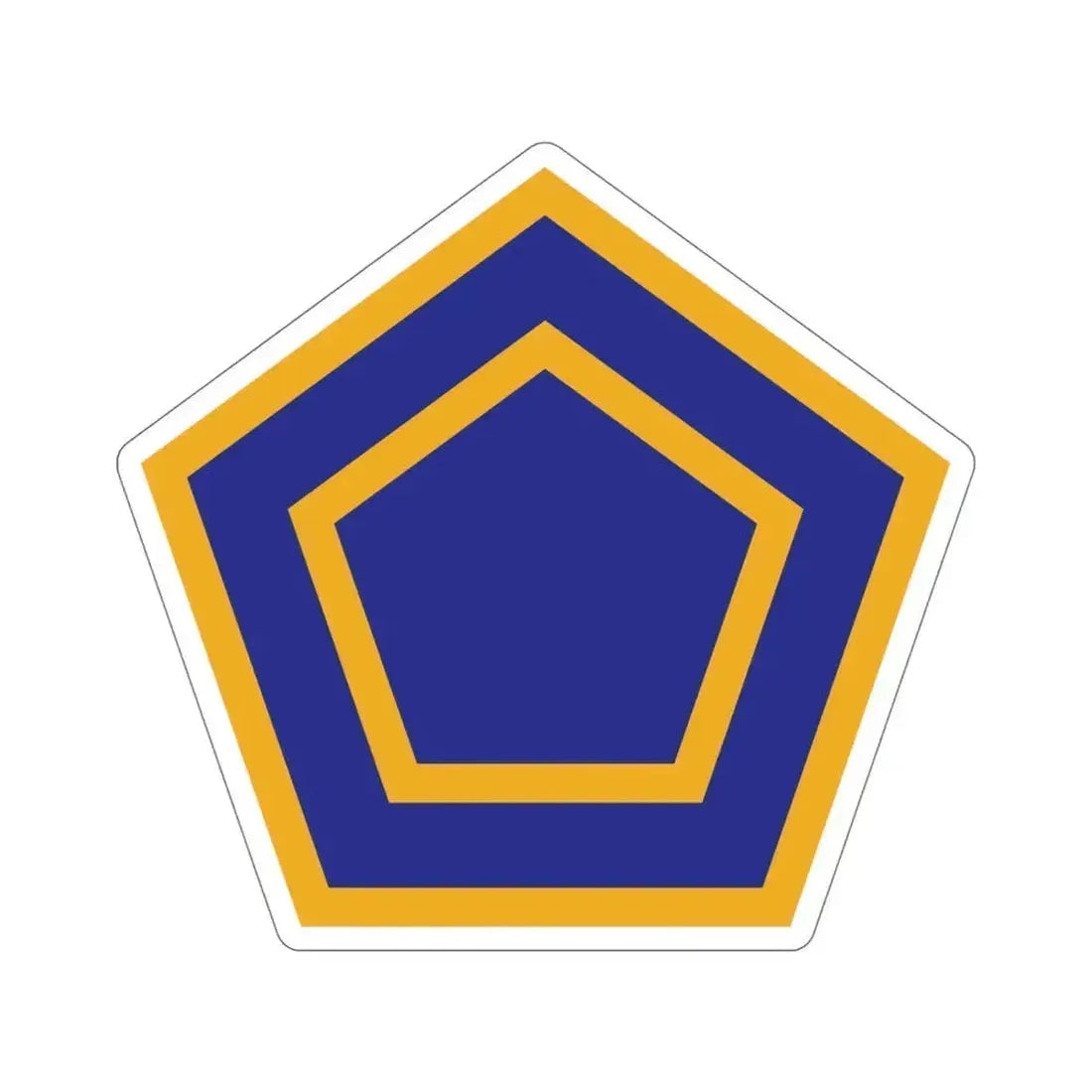 55th Infantry Division (U.S. Army) STICKER Vinyl Die-Cut Decal 5 Inch - The Sticker Space