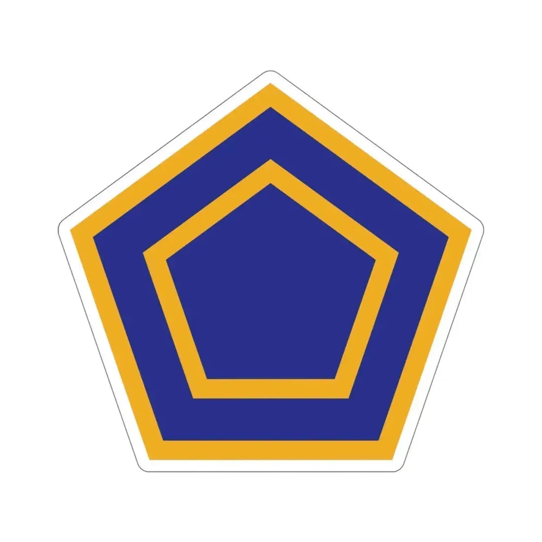 55th Infantry Division (U.S. Army) STICKER Vinyl Die-Cut Decal 5 Inch - The Sticker Space
