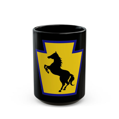 55th Maneuver Enhancement Brigade (U.S. Army) Black Coffee Mug-15oz-The Sticker Space