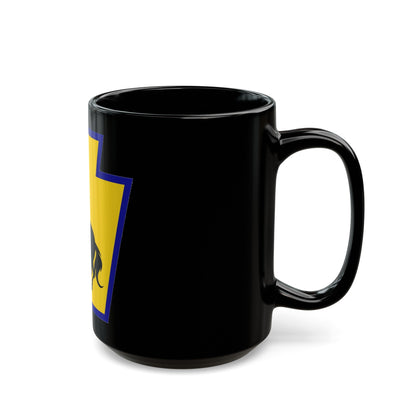 55th Maneuver Enhancement Brigade (U.S. Army) Black Coffee Mug-The Sticker Space