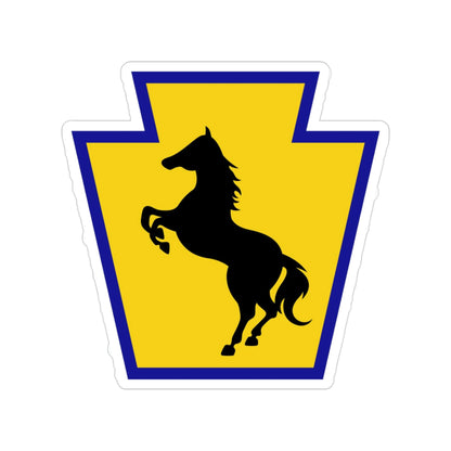 55th Maneuver Enhancement Brigade (U.S. Army) Transparent STICKER Die-Cut Vinyl Decal-3 Inch-The Sticker Space