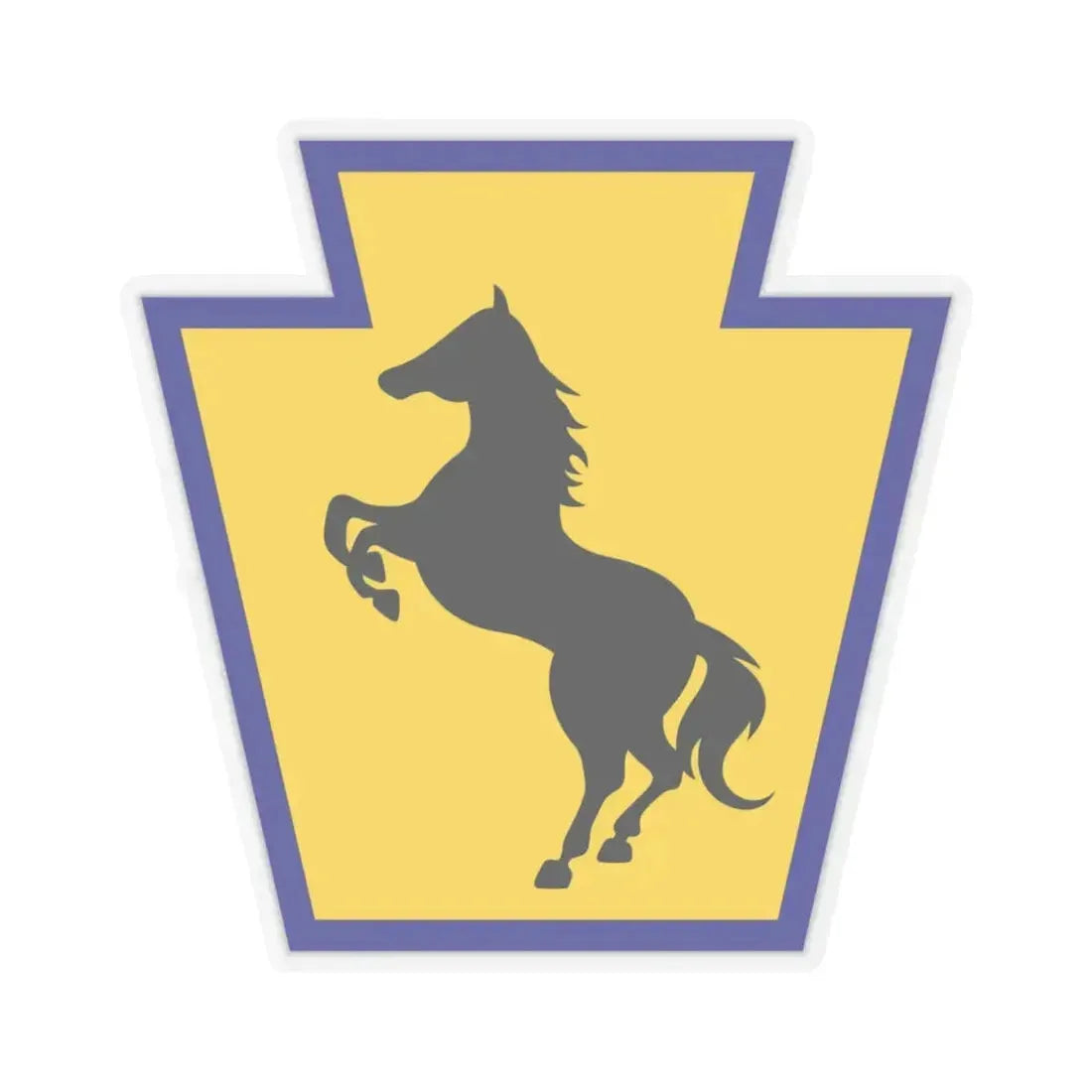 55th Maneuver Enhancement Brigade (U.S. Army) STICKER Vinyl Kiss-Cut Decal 4 Inch Transparent - The Sticker Space