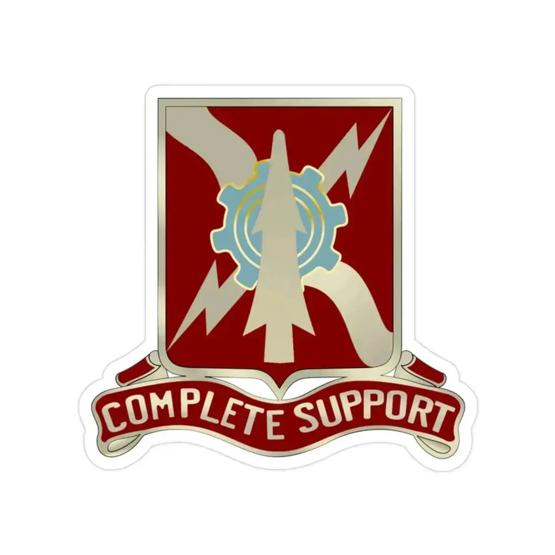 55th Support Battalion (U.S. Army) Transparent STICKER Die-Cut Vinyl Decal 2 Inch - The Sticker Space