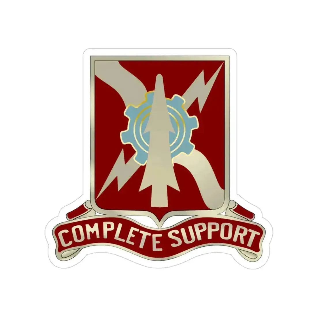55th Support Battalion (U.S. Army) Transparent STICKER Die-Cut Vinyl Decal 3 Inch - The Sticker Space