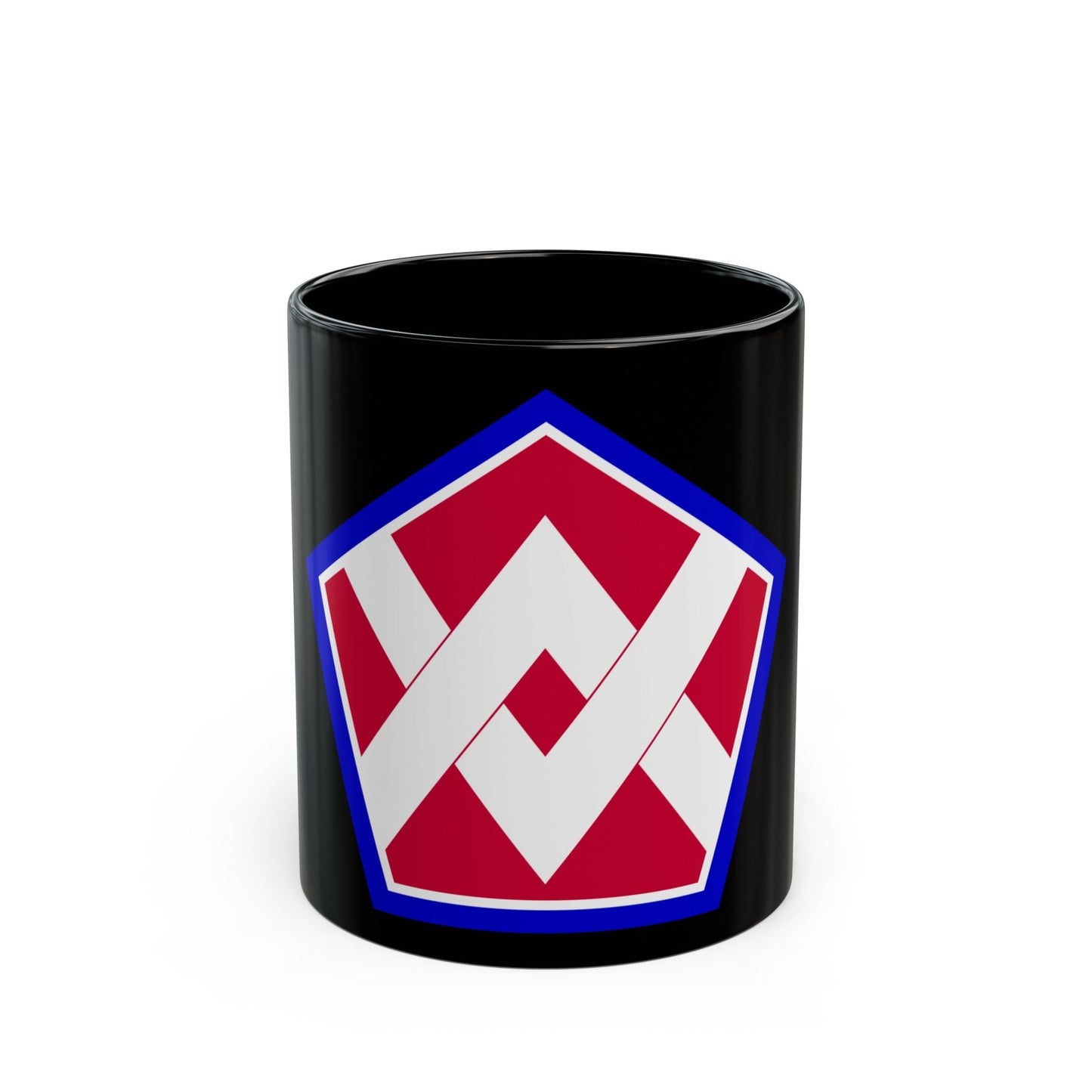 55th Sustainment Brigade (U.S. Army) Black Coffee Mug-11oz-The Sticker Space