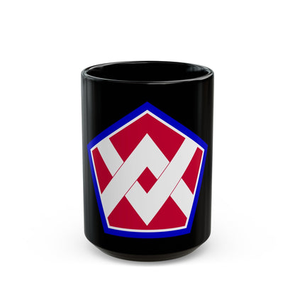 55th Sustainment Brigade (U.S. Army) Black Coffee Mug-15oz-The Sticker Space