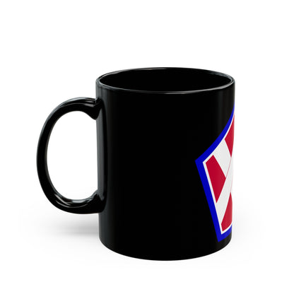 55th Sustainment Brigade (U.S. Army) Black Coffee Mug-The Sticker Space