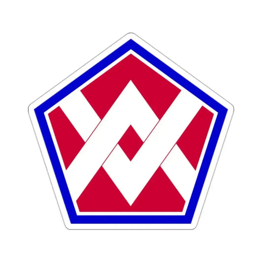 55th Sustainment Brigade (U.S. Army) STICKER Vinyl Kiss-Cut Decal 2 Inch White - The Sticker Space