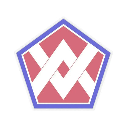 55th Sustainment Brigade (U.S. Army) STICKER Vinyl Kiss-Cut Decal 3 Inch Transparent - The Sticker Space