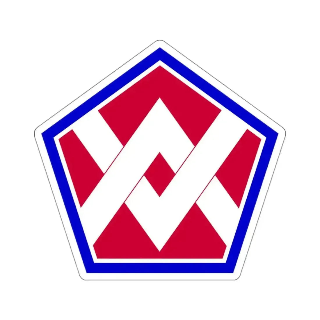 55th Sustainment Brigade (U.S. Army) STICKER Vinyl Kiss-Cut Decal 3 Inch White - The Sticker Space