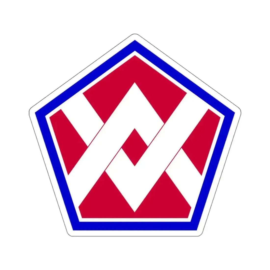 55th Sustainment Brigade (U.S. Army) STICKER Vinyl Kiss-Cut Decal 4 Inch White - The Sticker Space