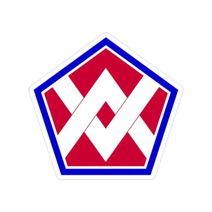 55th Sustainment Brigade (U.S. Army) Transparent STICKER Die-Cut Vinyl Decal 2 Inch - The Sticker Space