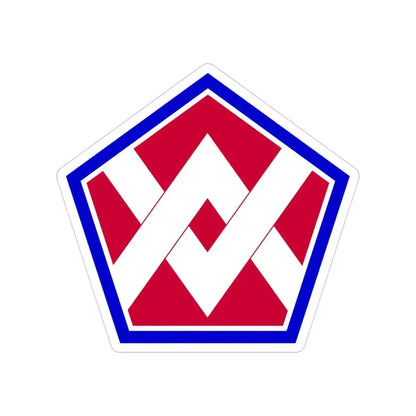 55th Sustainment Brigade (U.S. Army) Transparent STICKER Die-Cut Vinyl Decal 3 Inch - The Sticker Space