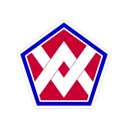 55th Sustainment Brigade (U.S. Army) Transparent STICKER Die-Cut Vinyl Decal 4 Inch - The Sticker Space