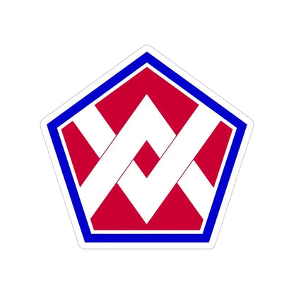 55th Sustainment Brigade (U.S. Army) Transparent STICKER Die-Cut Vinyl Decal 5 Inch - The Sticker Space