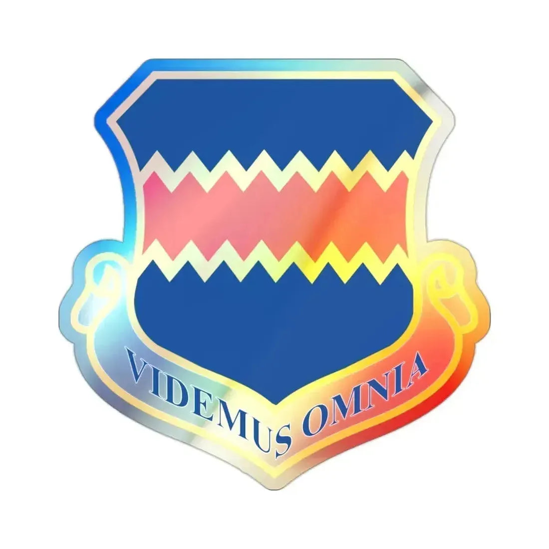 55th Wing (U.S. Air Force) Holographic STICKER Die-Cut Vinyl Decal 2 Inch Holographic - The Sticker Space