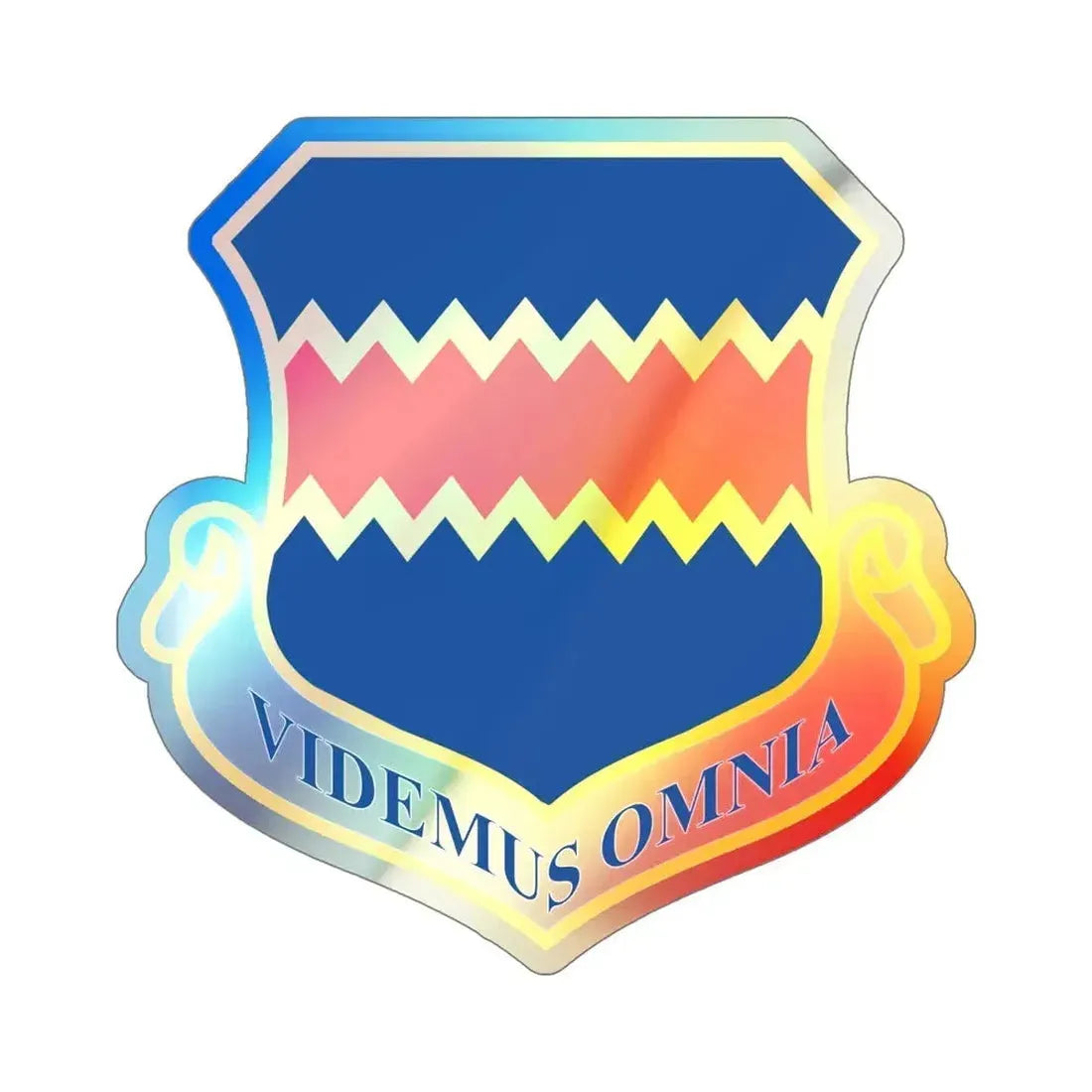 55th Wing (U.S. Air Force) Holographic STICKER Die-Cut Vinyl Decal - The Sticker Space