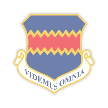 55th Wing (U.S. Air Force) STICKER Vinyl Kiss-Cut Decal 4 Inch Transparent - The Sticker Space