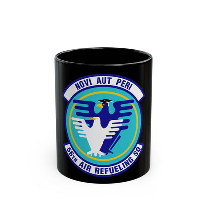 56 Air Refueling Sq AETC (U.S. Air Force) Black Coffee Mug-11oz-The Sticker Space