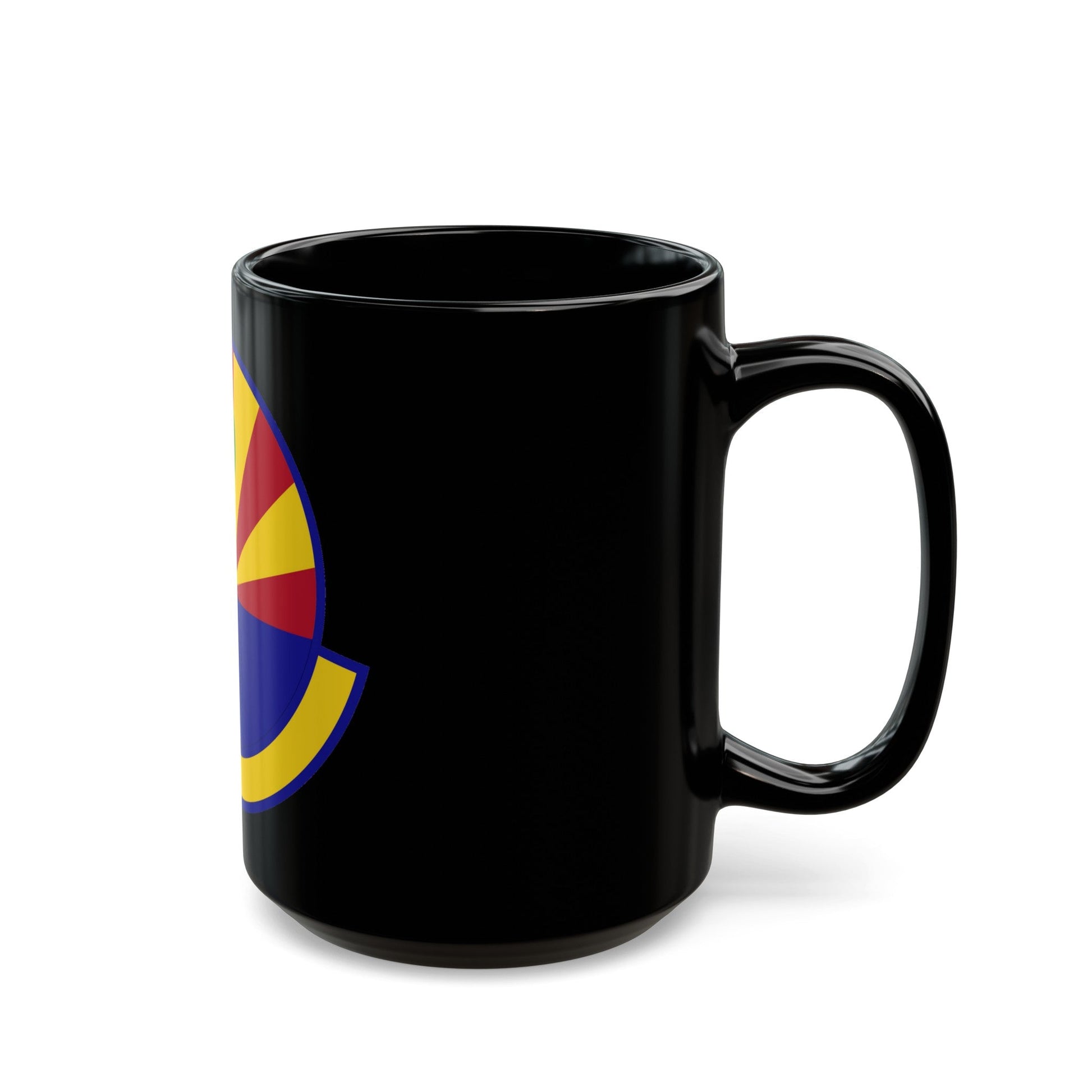 56 Healthcare Operations Squadron AETC (U.S. Air Force) Black Coffee Mug-The Sticker Space