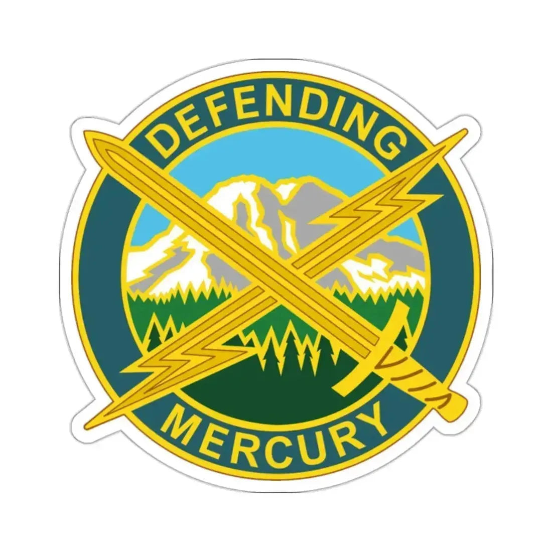 56 Information Operations Group (U.S. Army) STICKER Vinyl Kiss-Cut Decal 2 Inch White - The Sticker Space