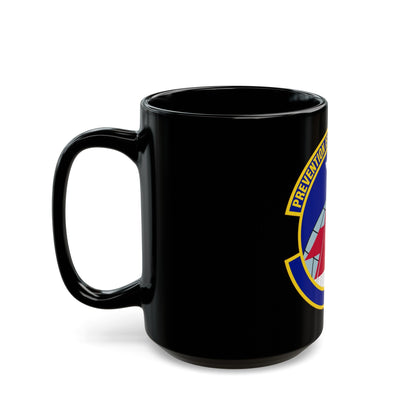 56 Operational Medical Readiness Squadron AETC (U.S. Air Force) Black Coffee Mug-The Sticker Space