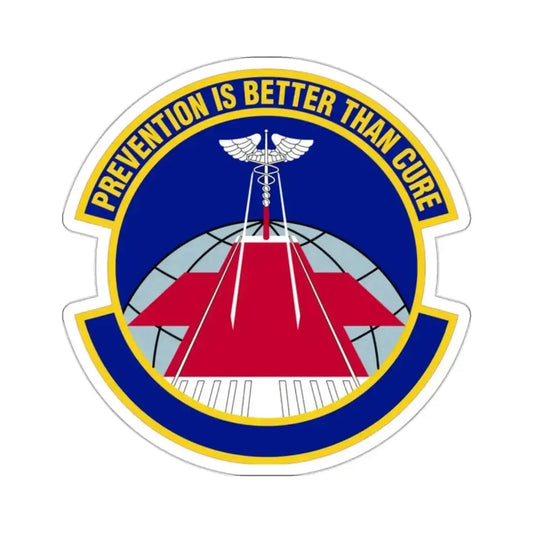 56 Operational Medical Readiness Squadron AETC (U.S. Air Force) STICKER Vinyl Kiss-Cut Decal 2 Inch White - The Sticker Space