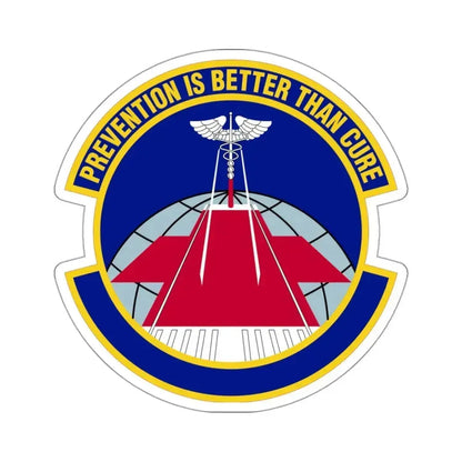 56 Operational Medical Readiness Squadron AETC (U.S. Air Force) STICKER Vinyl Kiss-Cut Decal 3 Inch White - The Sticker Space