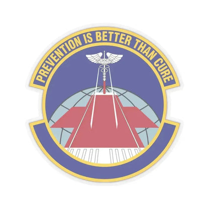 56 Operational Medical Readiness Squadron AETC (U.S. Air Force) STICKER Vinyl Kiss-Cut Decal 6 Inch Transparent - The Sticker Space