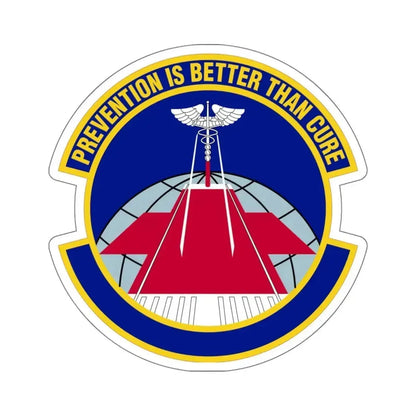 56 Operational Medical Readiness Squadron AETC (U.S. Air Force) STICKER Vinyl Kiss-Cut Decal 6 Inch White - The Sticker Space
