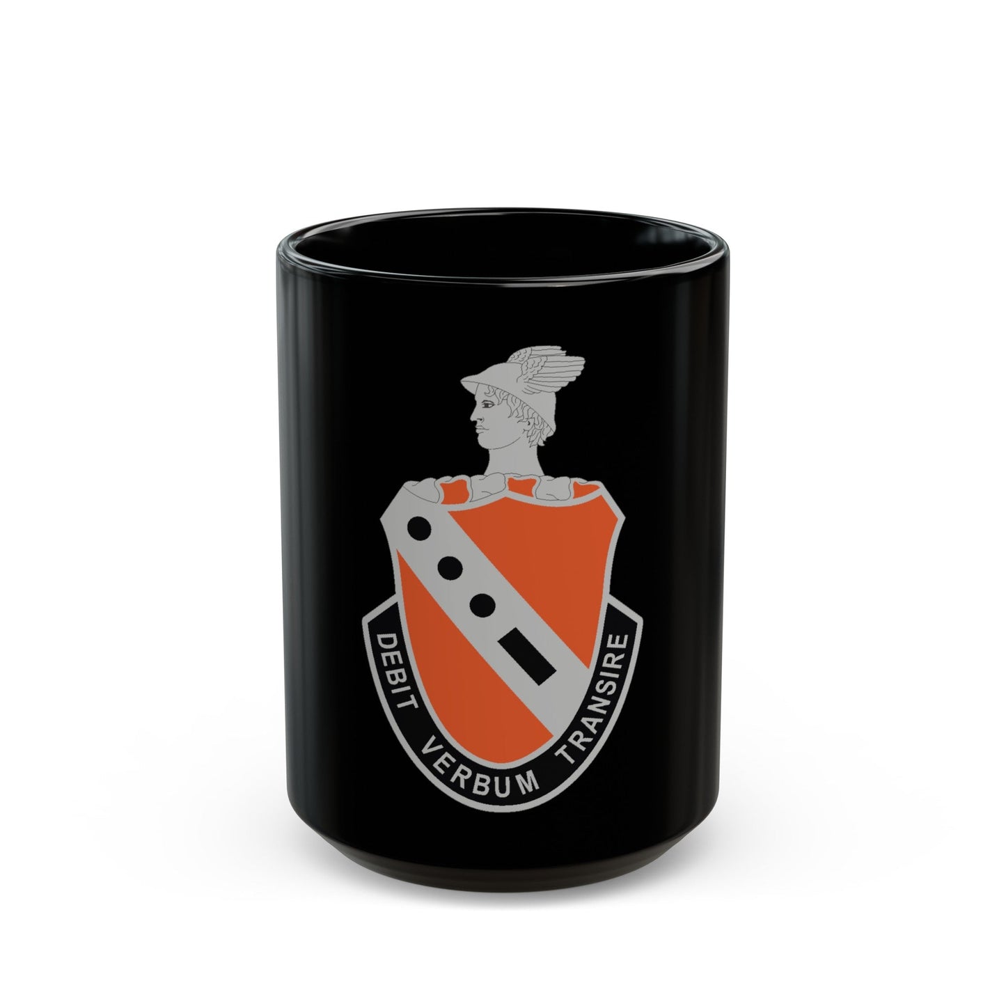 56 Signal Battalion (U.S. Army) Black Coffee Mug-15oz-The Sticker Space