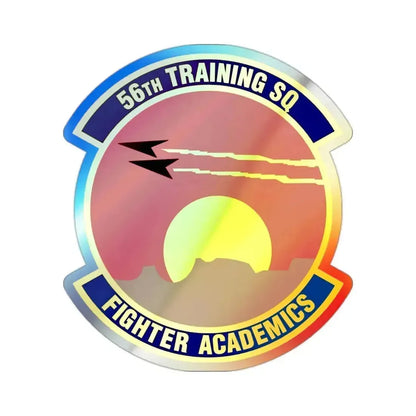 56 Training Squadron AETC (U.S. Air Force) Holographic STICKER Die-Cut Vinyl Decal 2 Inch Holographic - The Sticker Space