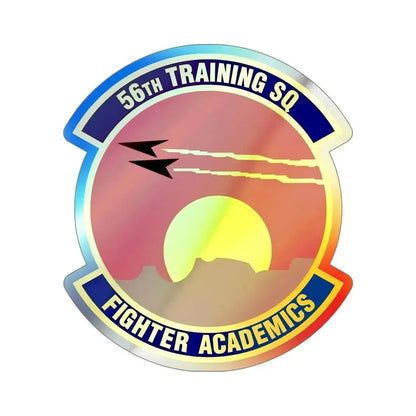 56 Training Squadron AETC (U.S. Air Force) Holographic STICKER Die-Cut Vinyl Decal 5 Inch Holographic - The Sticker Space