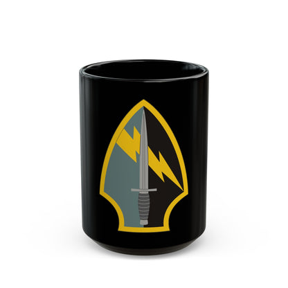 560 Battlefield Surveillance Brigade (U.S. Army) Black Coffee Mug-15oz-The Sticker Space