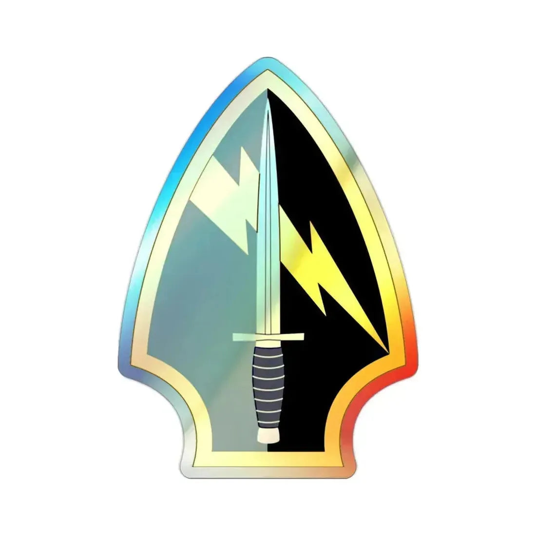 560 Battlefield Surveillance Brigade (U.S. Army) Holographic STICKER Die-Cut Vinyl Decal 2 Inch Holographic - The Sticker Space