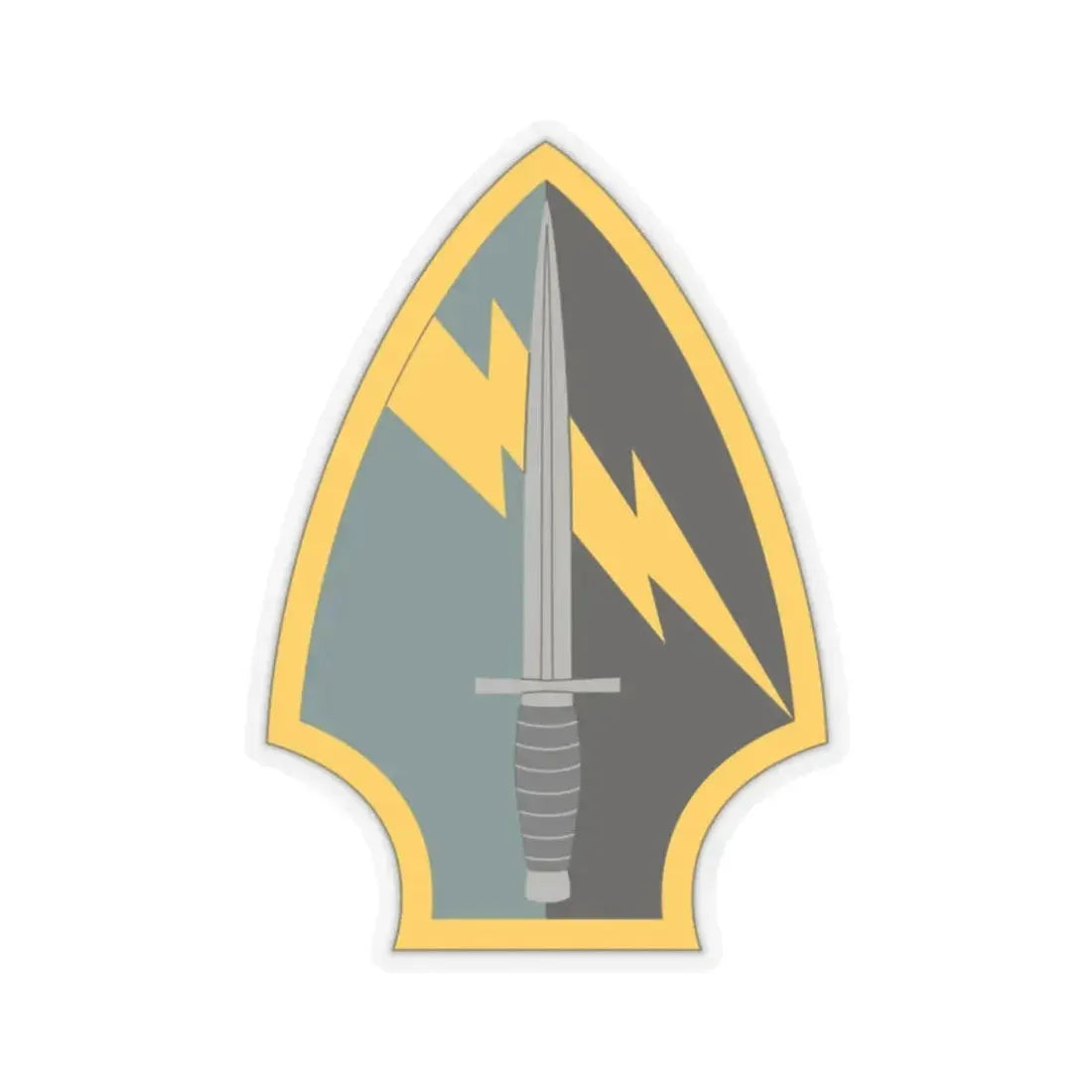 560 Battlefield Surveillance Brigade (U.S. Army) STICKER Vinyl Kiss-Cut Decal 2 Inch Transparent - The Sticker Space