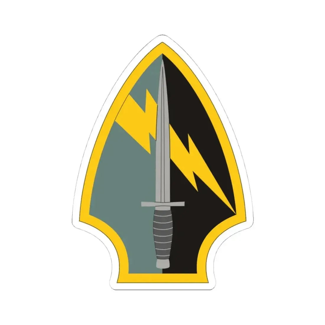 560 Battlefield Surveillance Brigade (U.S. Army) STICKER Vinyl Kiss-Cut Decal 4 Inch White - The Sticker Space