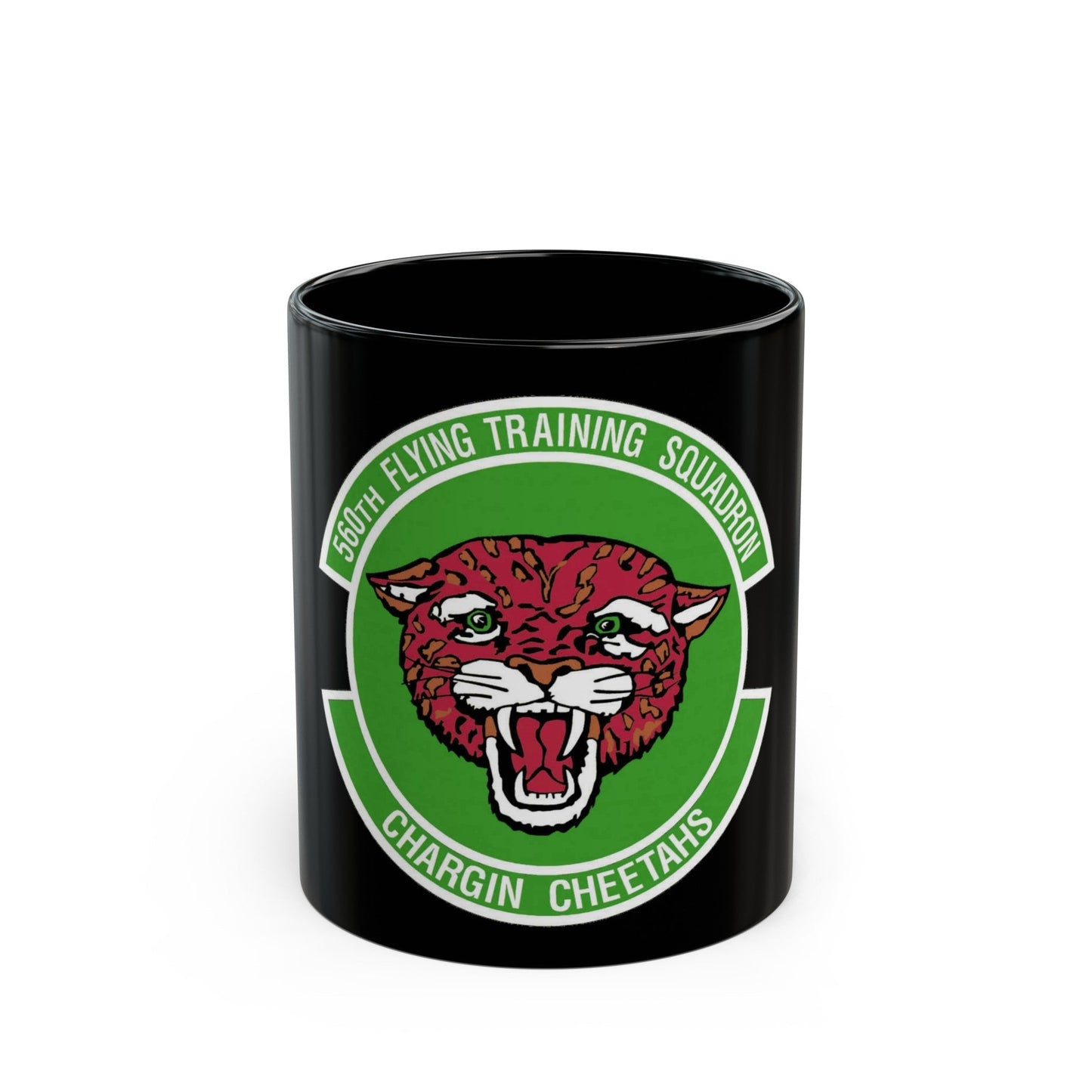 560 Flying Training Squadron AETC (U.S. Air Force) Black Coffee Mug-11oz-The Sticker Space