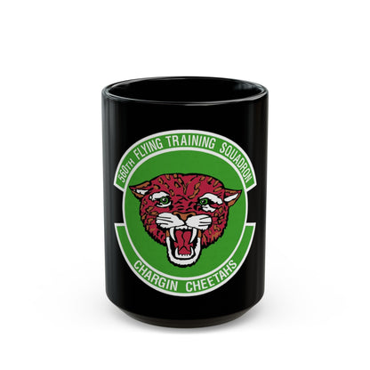 560 Flying Training Squadron AETC (U.S. Air Force) Black Coffee Mug-15oz-The Sticker Space